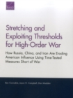 Image for Stretching and Exploiting Thresholds for High-Order War : How Russia, China, and Iran are Eroding American Influence Using Time-Tested Measures Short of War