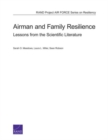 Image for Airman and Family Resilience : Lessons from the Scientific Literature