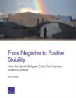 Image for From Negative to Positive Stability : How the Syrian Refugee Crisis Can Improve Jordan&#39;s Outlook