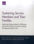 Image for Sustaining Service Members and Their Families : Exploring Opportunities for Efficiency and Joint Provision of Services Using Nonappropriated Funds