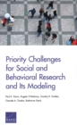 Image for Priority Challenges for Social and Behavioral Research and Its Modeling