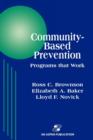 Image for Community-Based Prevention