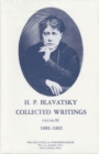 Image for Collected Writings of H. P. Blavatsky, Vol. 3 : 1881 - 1882