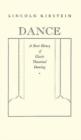 Image for Dance : a Short History of Classic Theatrical Dancing