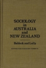 Image for Sociology in Australia and New Zealand : Theory and Methods