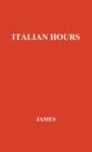 Image for Italian Hours.