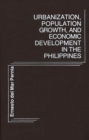 Image for Urbanization, Population Growth, and Economic Development in the Philippines.