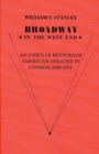 Image for Broadway in the West End