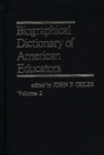 Image for Biographical Dictionary of American Educators V2