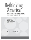 Image for Rethinking America : Instructor&#39;s Manual for Books 1, 2 and 3