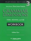 Image for Grammar Dimensions 3, Platinum Edition Workbook