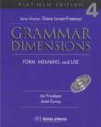 Image for Grammar Dimensions - 4 - Platinum Edition - Form Meaning andUse with Software