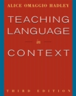 Image for Teaching Language In Context