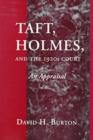 Image for Taft, Holmes and the 1920s Court