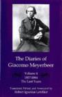 Image for The Diaries of Giacomo Meyerbeer v. 4; Last Years 1857-1864