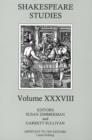Image for Shakespeare Studies Volume XXXVIII