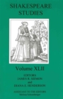 Image for Shakespeare Studies : Volume XLII