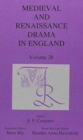 Image for Medieval and Renaissance Drama in England, Volume 28