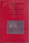 Image for Medieval and Renaissance Drama in England, Volume 31