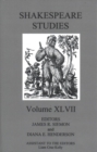 Image for Shakespeare Studies, Volume XLVII