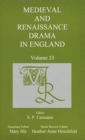 Image for Medieval and Renaissance Drama in England, Volume 33