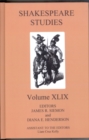 Image for Shakespeare Studies, Volume XLIX