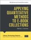 Image for Applying Quantitative Methods to E-book Collections