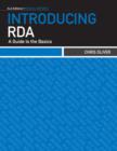 Image for Introducing RDA: a guide to the basics
