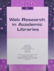 Image for Web Research in Academic Libraries
