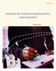Image for Statistics for Evidence-Based Practice and Evaluation