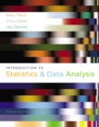 Image for Introduction to Statistics and Data Analysis