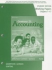 Image for Working Papers, Chapters 1-17 for Gilbertson/Lehman/Gentene&#39;s Century  21 Accounting: General Journal, 10th