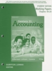 Image for Working Papers, Chapters 18-24 for Gilbertson/Lehman/Gentene&#39;s Century  21 Accounting: General Journal, 10th