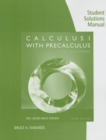 Image for Student Solutions Manual: Calculus I with Precalculus, 3rd