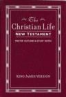 Image for KJV, The Christian Life New Testament, Leathersoft, Burgundy