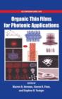 Image for Organic Thin Films for Photonic Applications