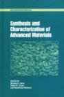 Image for Synthesis and Characterization of Advanced Materials