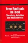Image for Free radicals in foods  : chemistry, nutrition and health