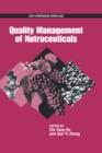 Image for Quality Management of Nutraceuticals