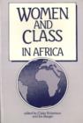 Image for Women and Class in Africa