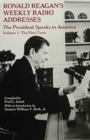 Image for Ronald Reagan&#39;s Weekly Radio Addresses - The President Speaks to America : The First Term