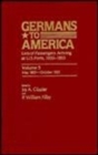 Image for Germans to America, May 28, 1853-Oct. 24, 1853 : Lists of Passengers Arriving at U.S. Ports