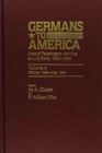 Image for Germans to America, Oct. 24, 1853-May 4, 1854