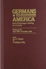 Image for Germans to America, June 1, 1869-Dec. 31, 1869 : Lists of Passengers Arriving at U.S. Ports