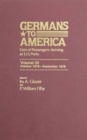 Image for Germans to America, Oct. 2, 1876-Sept. 30, 1878 : Lists of Passengers Arriving at U.S. Ports