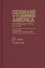Image for Germans to America, Aug. 10, 1882-Nov. 15, 1882 : Lists of Passengers Arriving at U.S. Ports