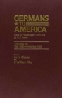 Image for Germans to America, May 1, 1890-Nov. 28, 1890