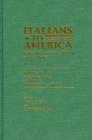 Image for Italians to America, November 1900-April 1901