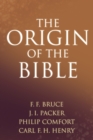 Image for ORIGIN OF THE BIBLE THE PB