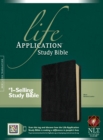 Image for NLT Life Application Study Bible, Black, Indexed